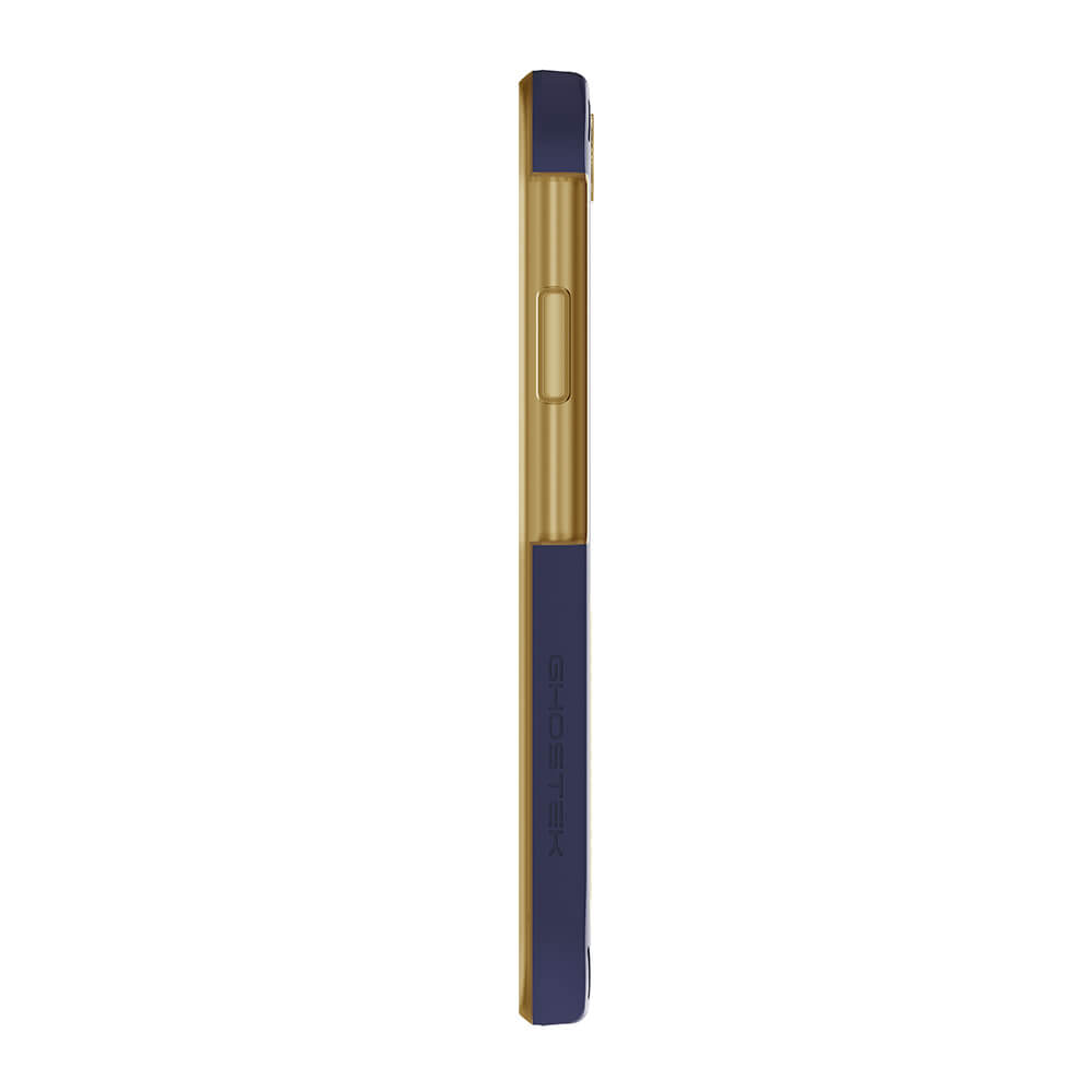 Capa para iPhone Xr, Série Ghostek Cloak 4 para iPhone Xr / Capa para iPhone Pro | AZUL-DOURADO