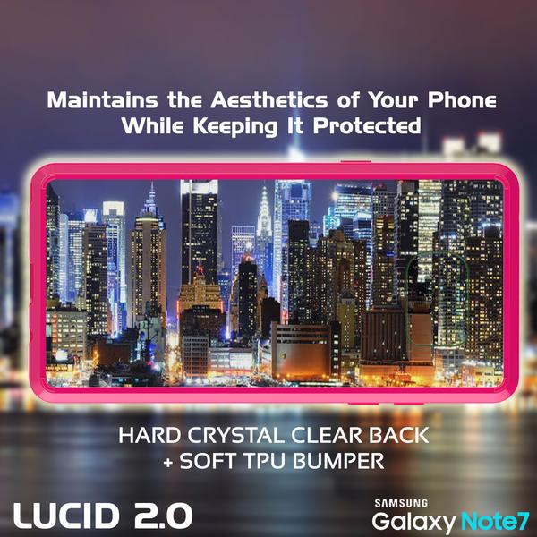 Note FE Case Punkcase® LUCID 2.0 Pink Series w/ PUNK SHIELD Screen Protector | Ultra Fit