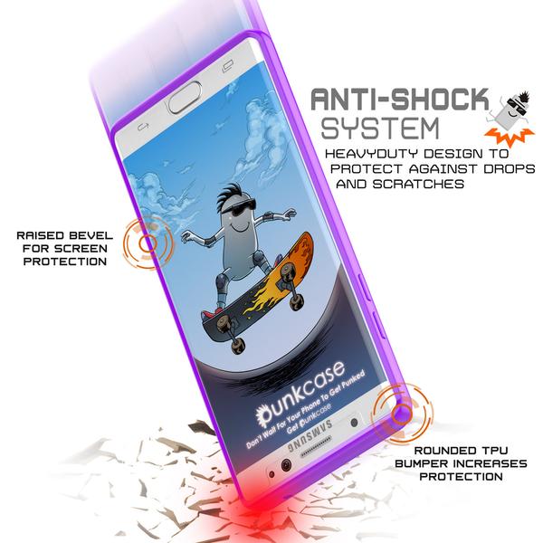 Note FE Case Punkcase® LUCID 2.0 Purple Series w/ PUNK SHIELD Screen Protector | Ultra Fit