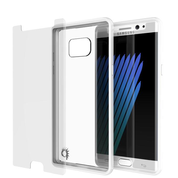 Note FE Case Punkcase® LUCID 2.0 White Series w/ PUNK SHIELD Screen Protector | Ultra Fit