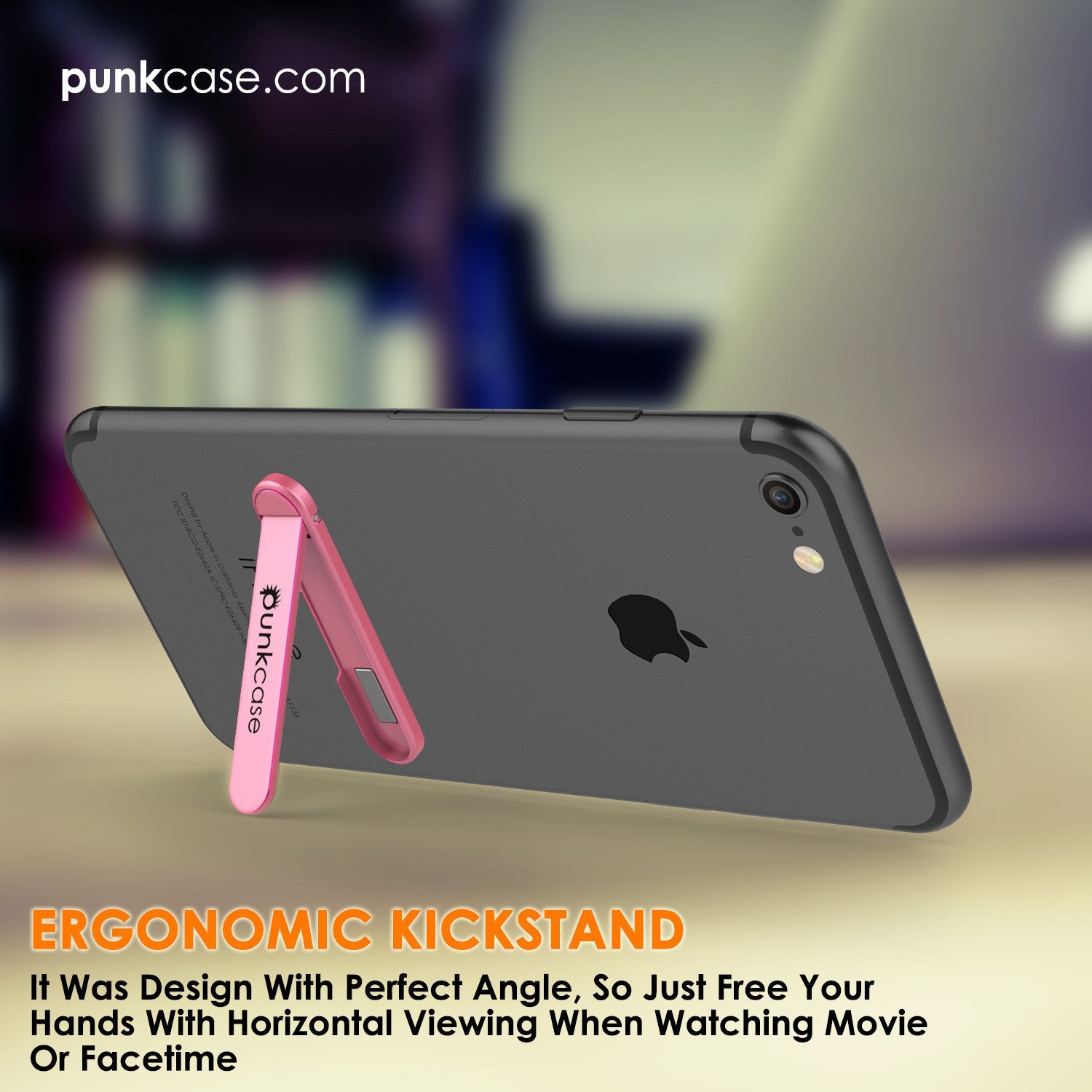 Punkcase So Just Free Your Hands With Horizontal Viewing When Watching Movie Or Facetime (Color in image: Gold)