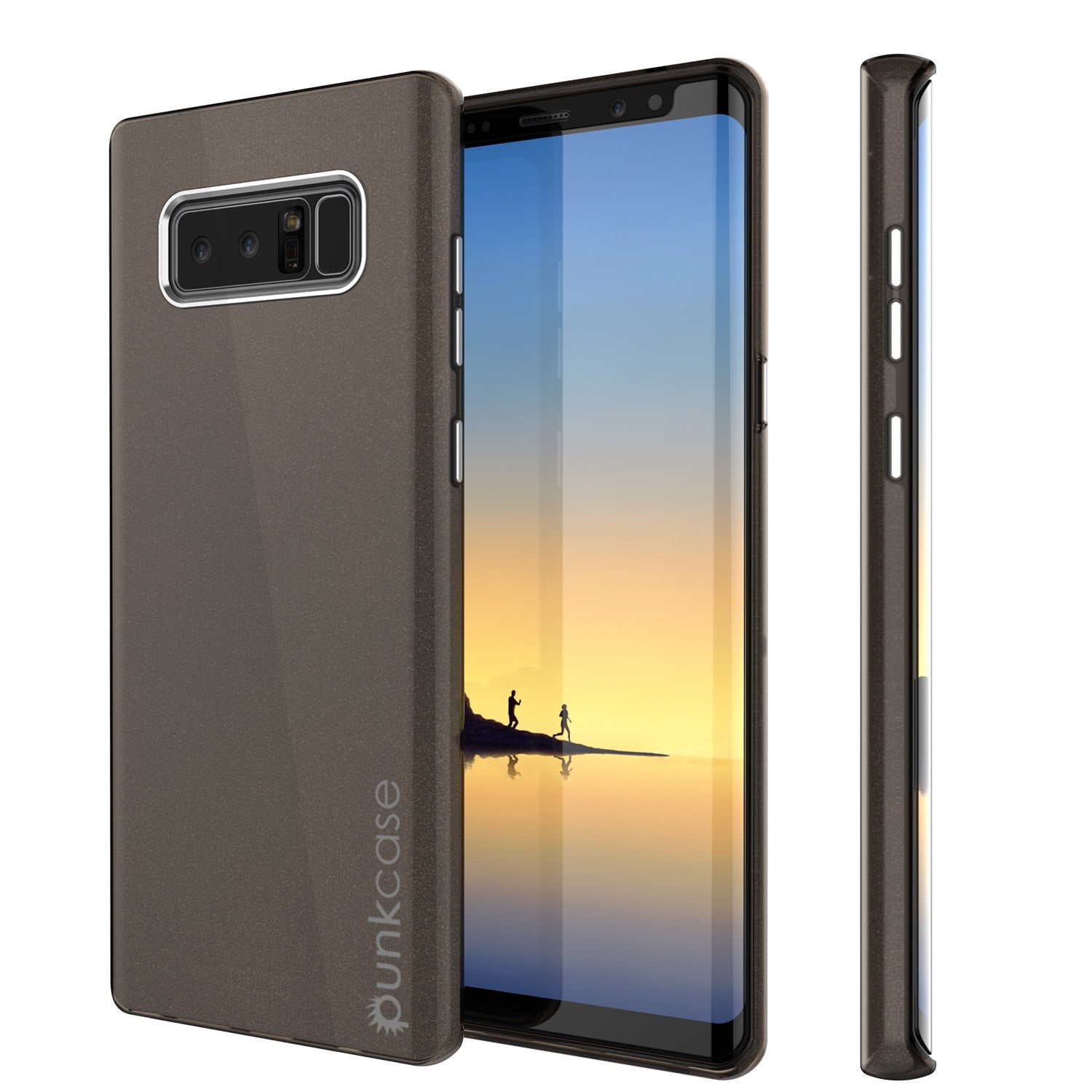 Capa Galaxy Note 8, Punkcase Série Galactic 2.0 Armadura Protetora Ultra Fina [Preto/cinza]