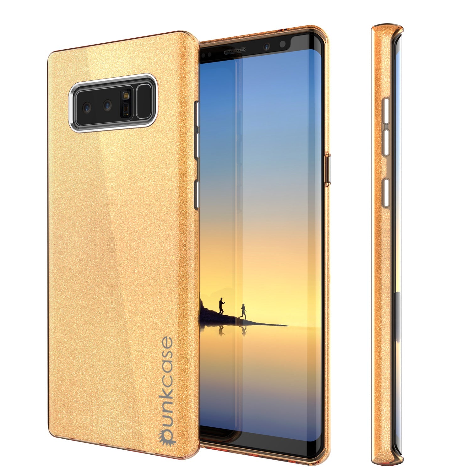 Capa Galaxy Note 8, série Punkcase Galactic 2.0 Armadura Protetora Ultra Fina [Ouro]