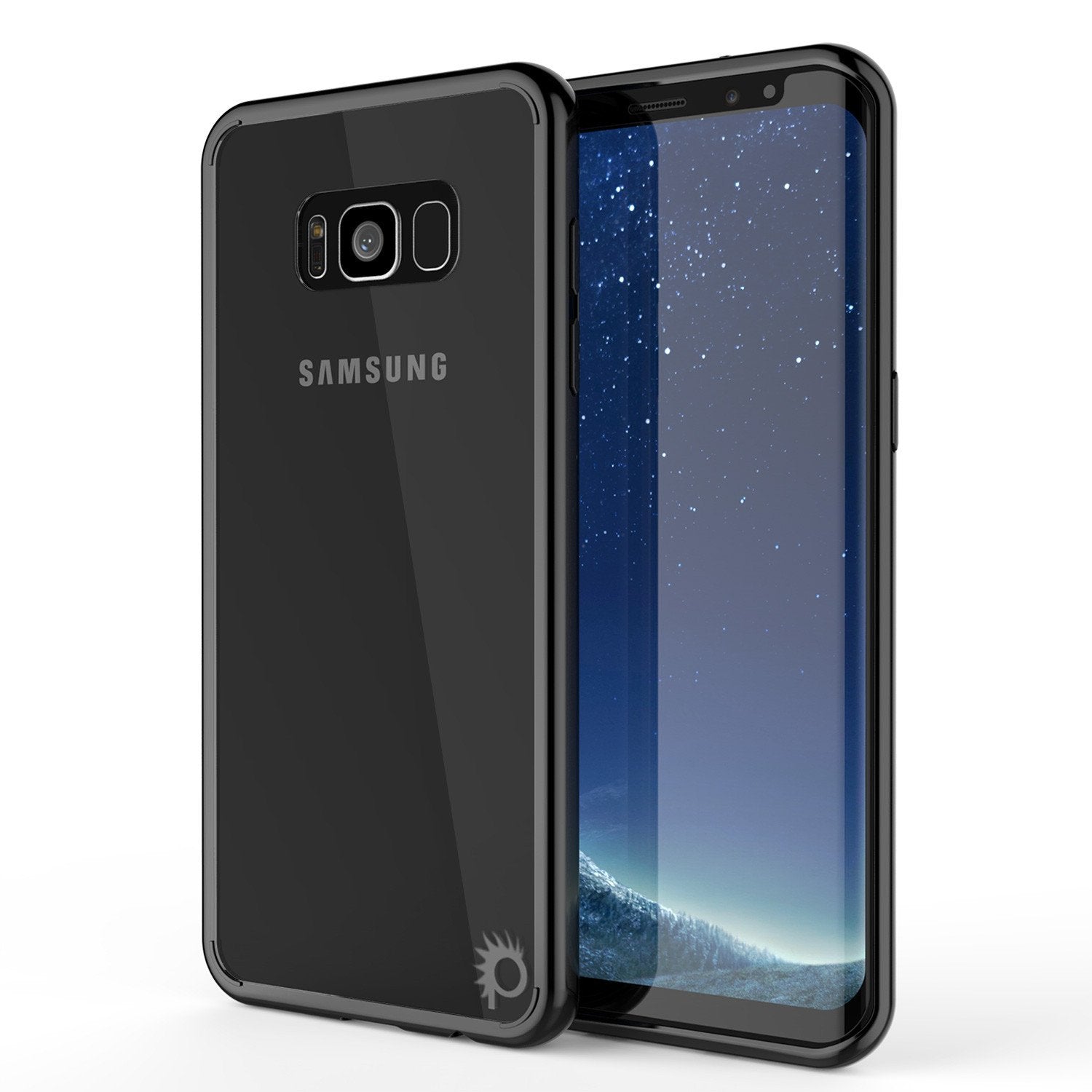 Capa S8 Plus Punkcase® LUCID 2.0 Série Black com Protetor de Tela PUNK SHIELD | Ultra Fit