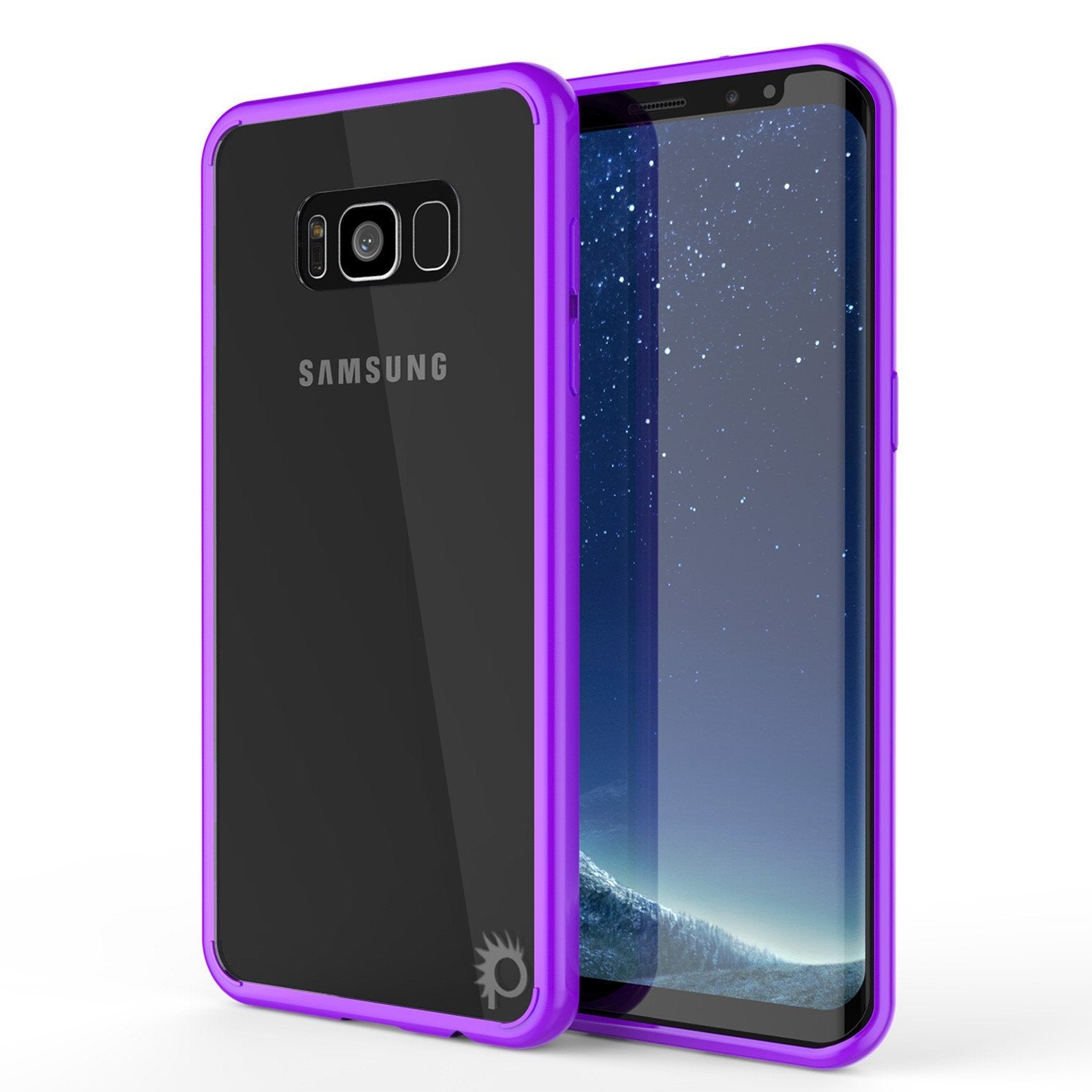 Capa S8 Punkcase® LUCID 2.0 Série Roxa c/ Protetor de Tela PUNK SHIELD | Ajuste Ultra