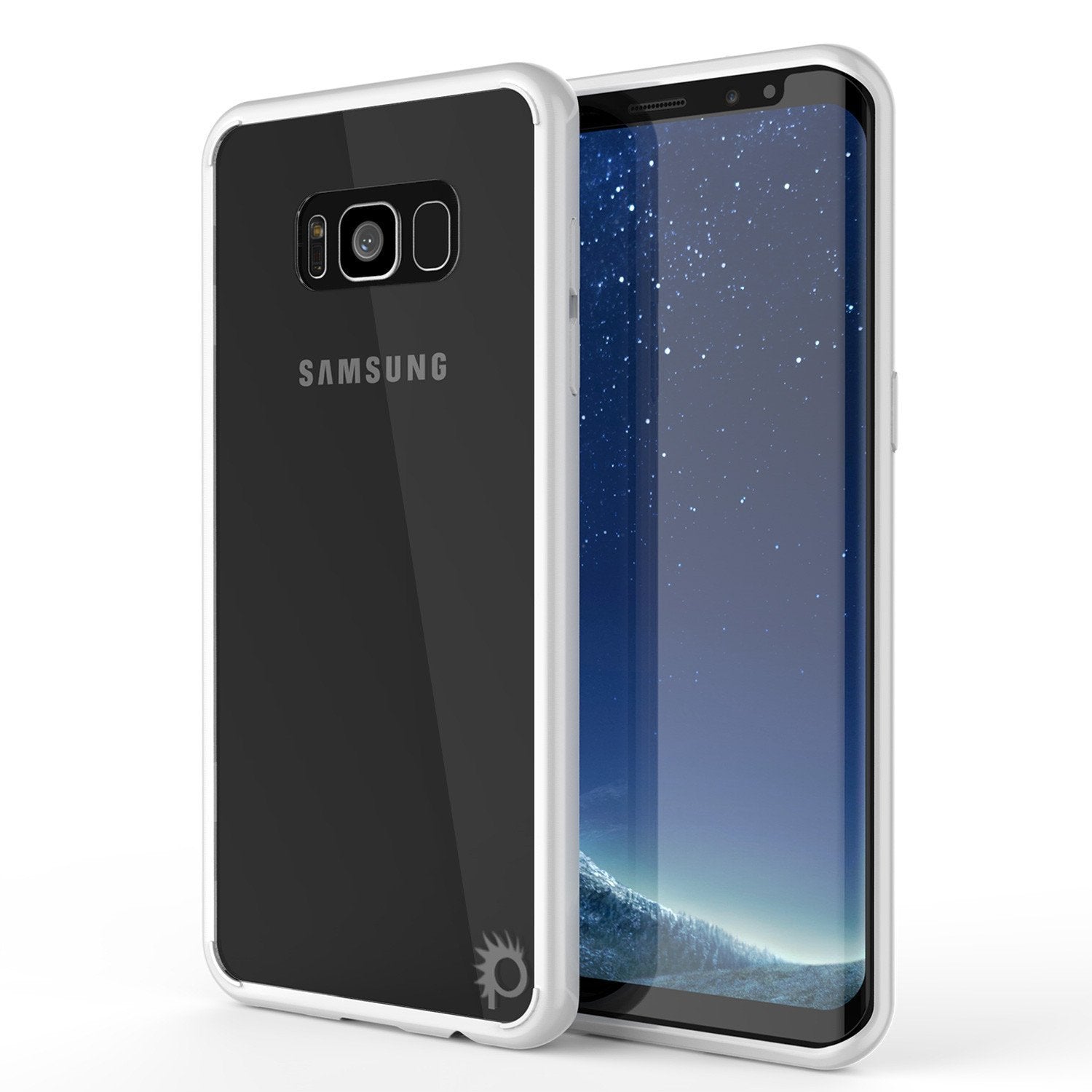 Capa S8 Punkcase® LUCID 2.0 Série Branca com Protetor de Tela PUNK SHIELD | Ultra Fit