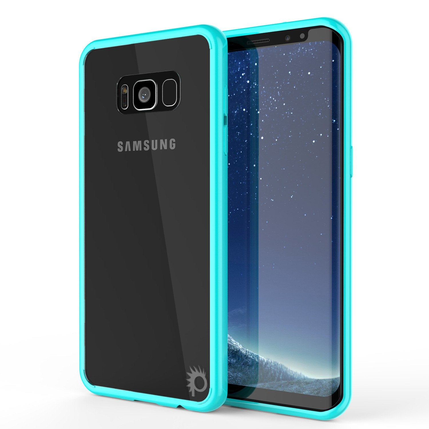Capa S8 Plus Punkcase® LUCID 2.0 da série Teal com Protetor de Tela PUNK SHIELD | Ultra Fit