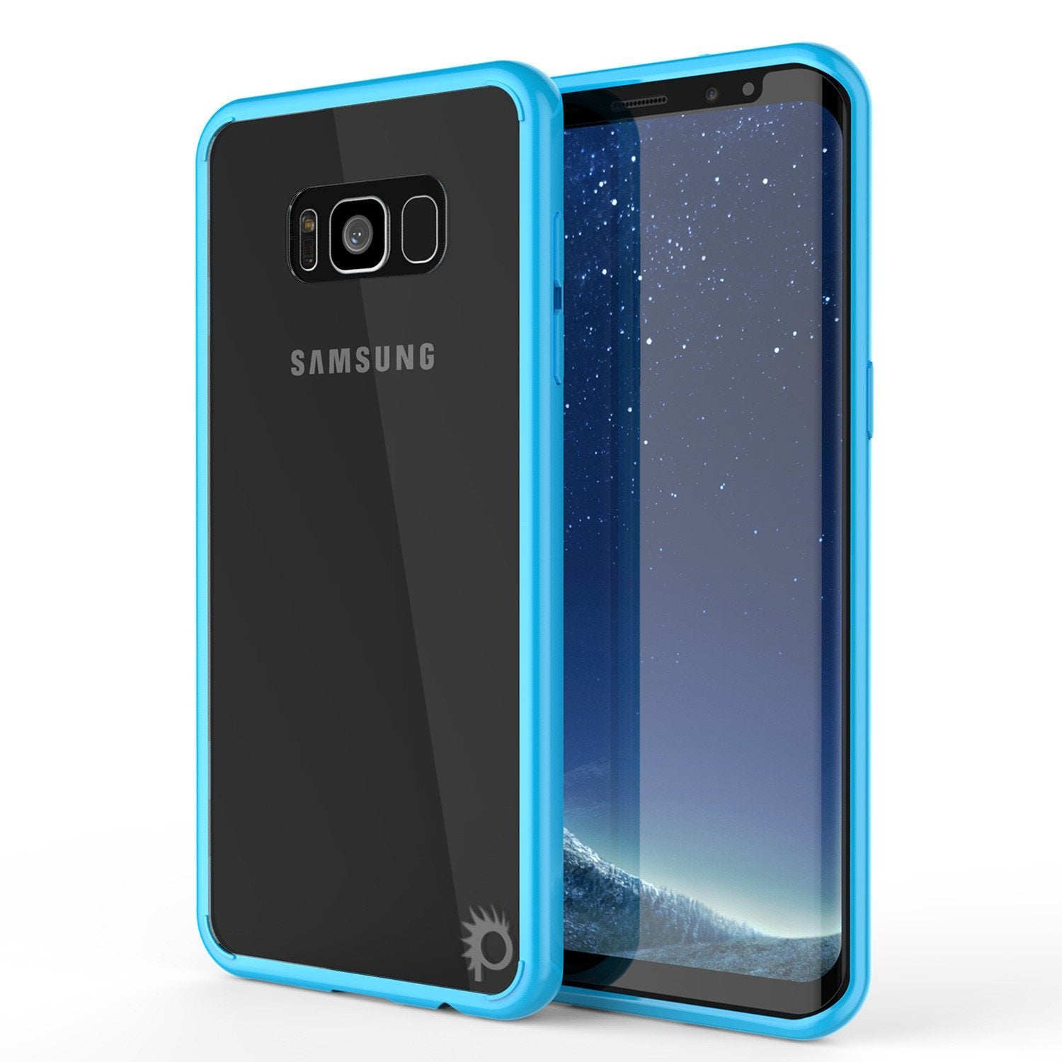 Capa S8 Punkcase® LUCID 2.0 Série Azul Claro com Protetor de Tela PUNK SHIELD | Ajuste Ultra