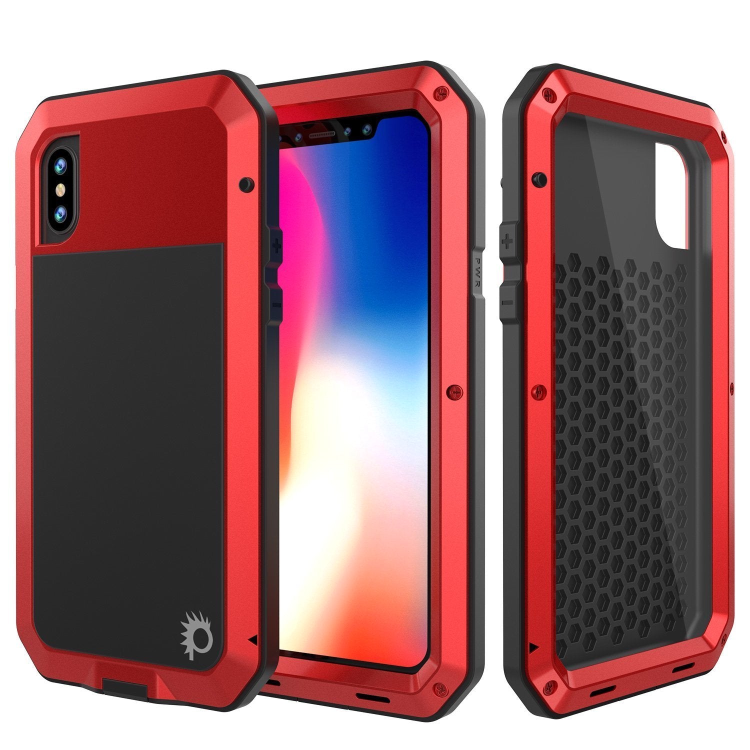 Capinha PUNKCASE iPhone XR METALLICA [Vermelho]
