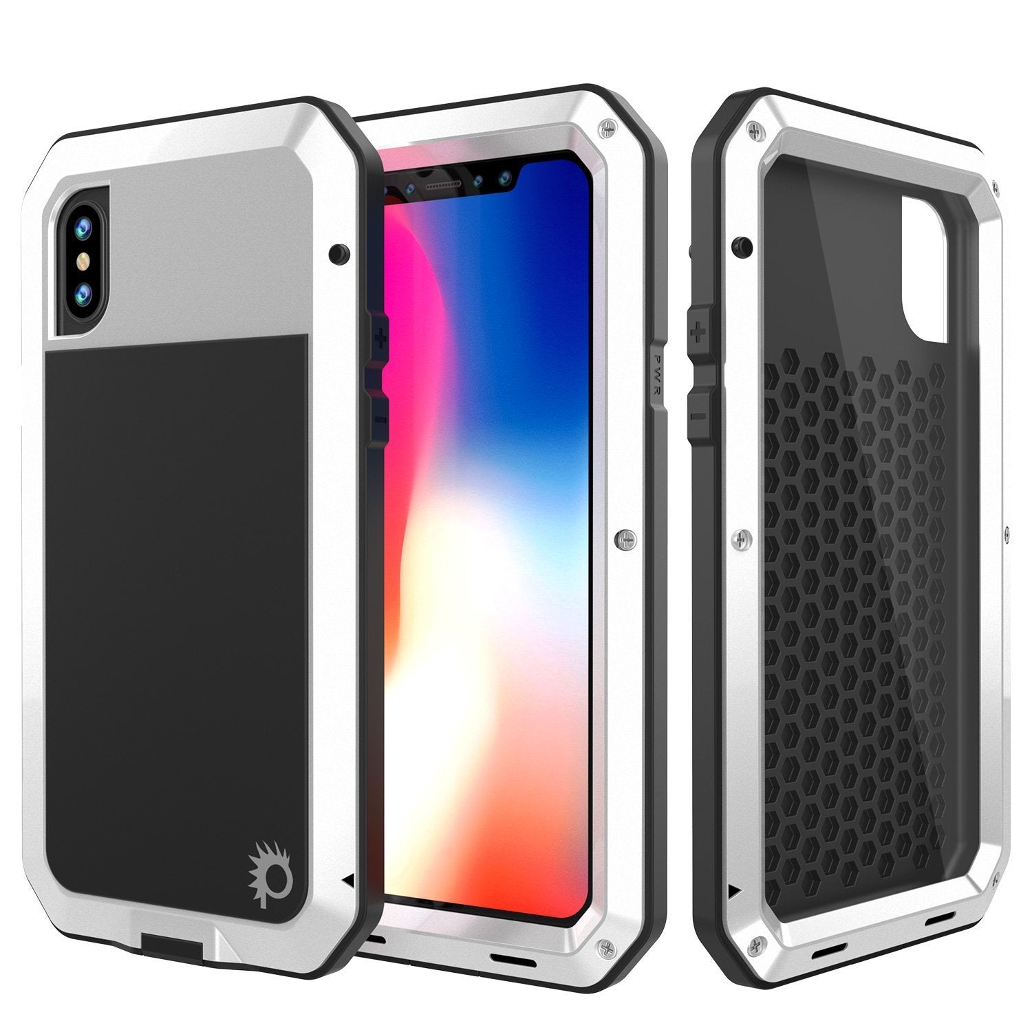 Capinha PUNKCASE iPhone XS Max METALLICA [Branco]