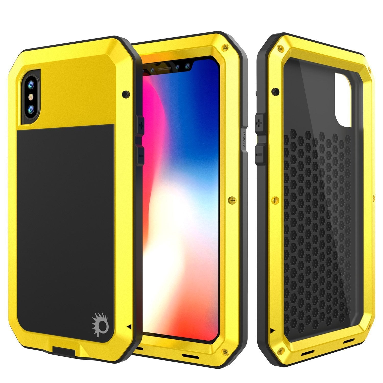 Capinha PUNKCASE iPhone XS Max METALLICA [Néon]
