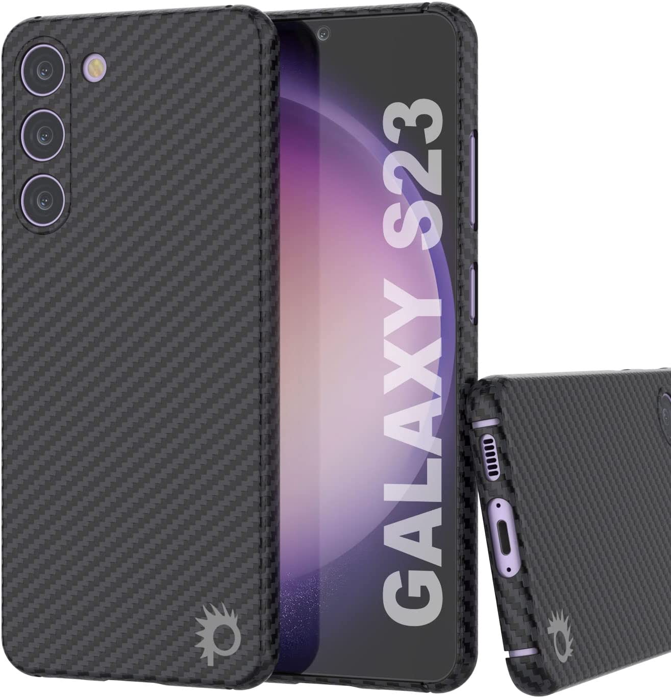 Capa em Fibra de Carbono Punkcase S23 [Série AramidShield] Ultra Fina e Leve em Kevlar
