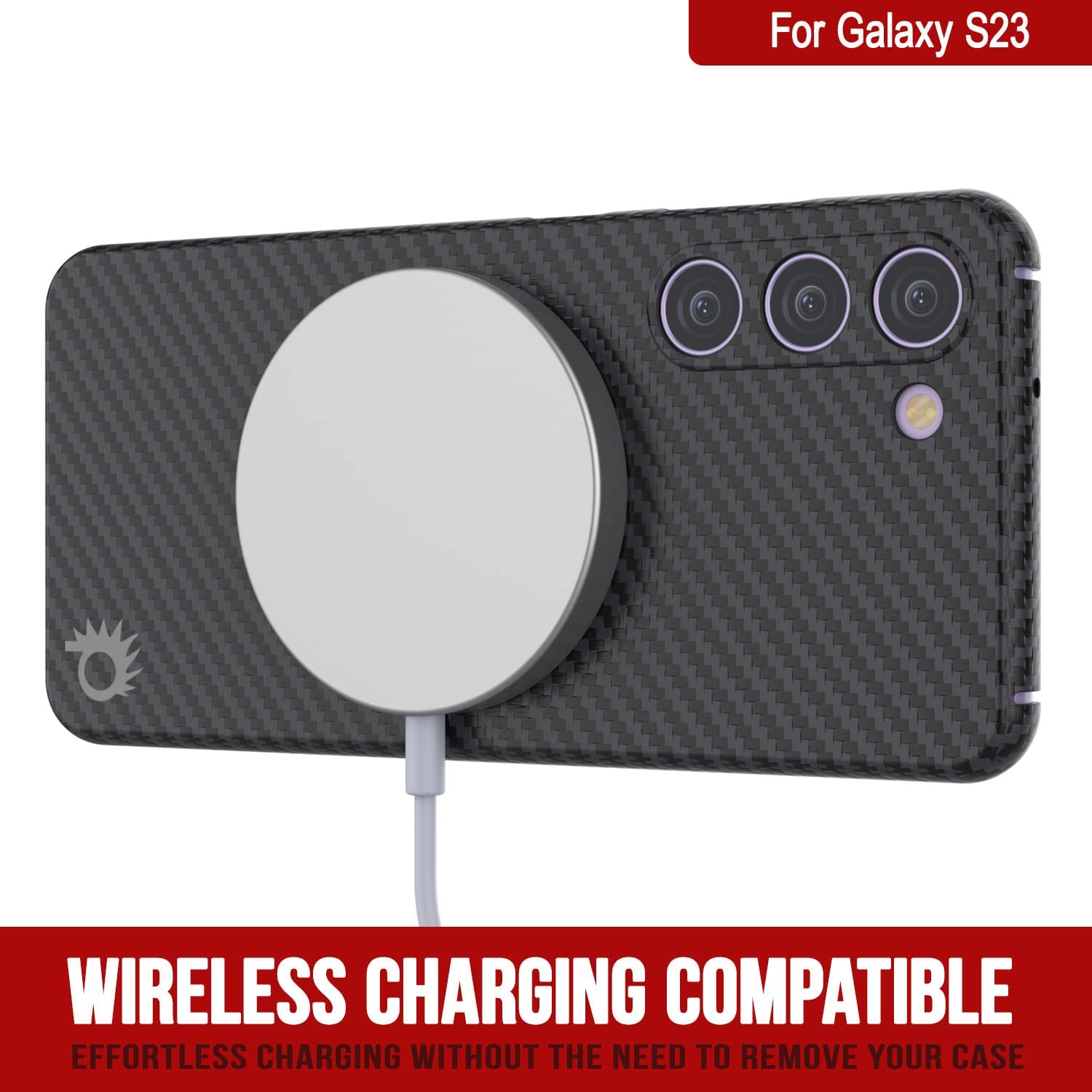Capa em Fibra de Carbono Punkcase S23 [Série AramidShield] Ultra Fina e Leve em Kevlar