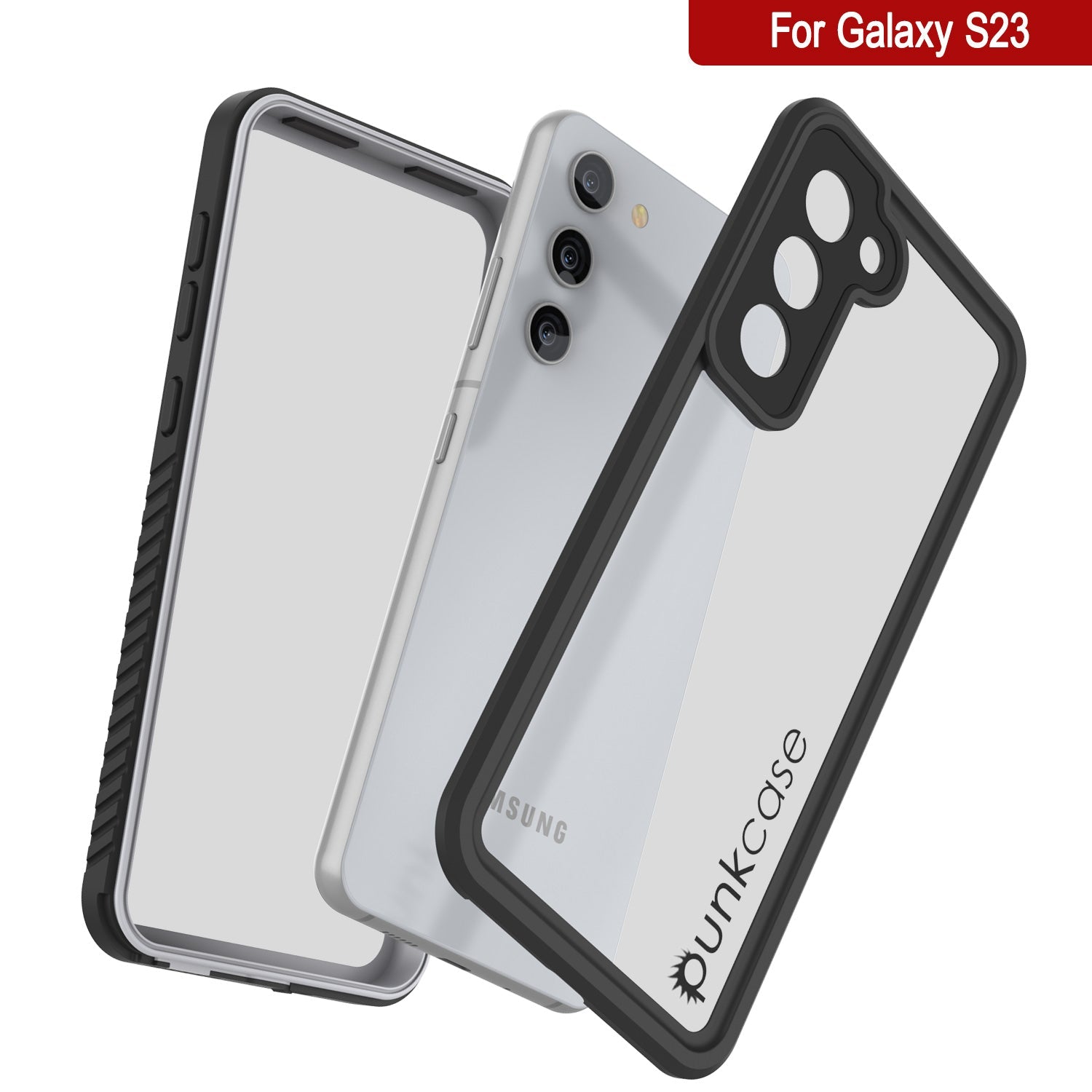 Galaxy S23 FE Water/ Shock/ Snow/ dirt proof [Extreme Series] Punkcase Slim Case [White]