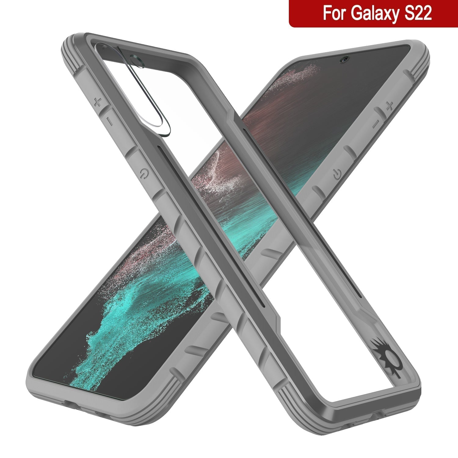 Capa protetora Punkcase S22 Ravenger de Grau Militar de Grade Militar de Vários Camadas