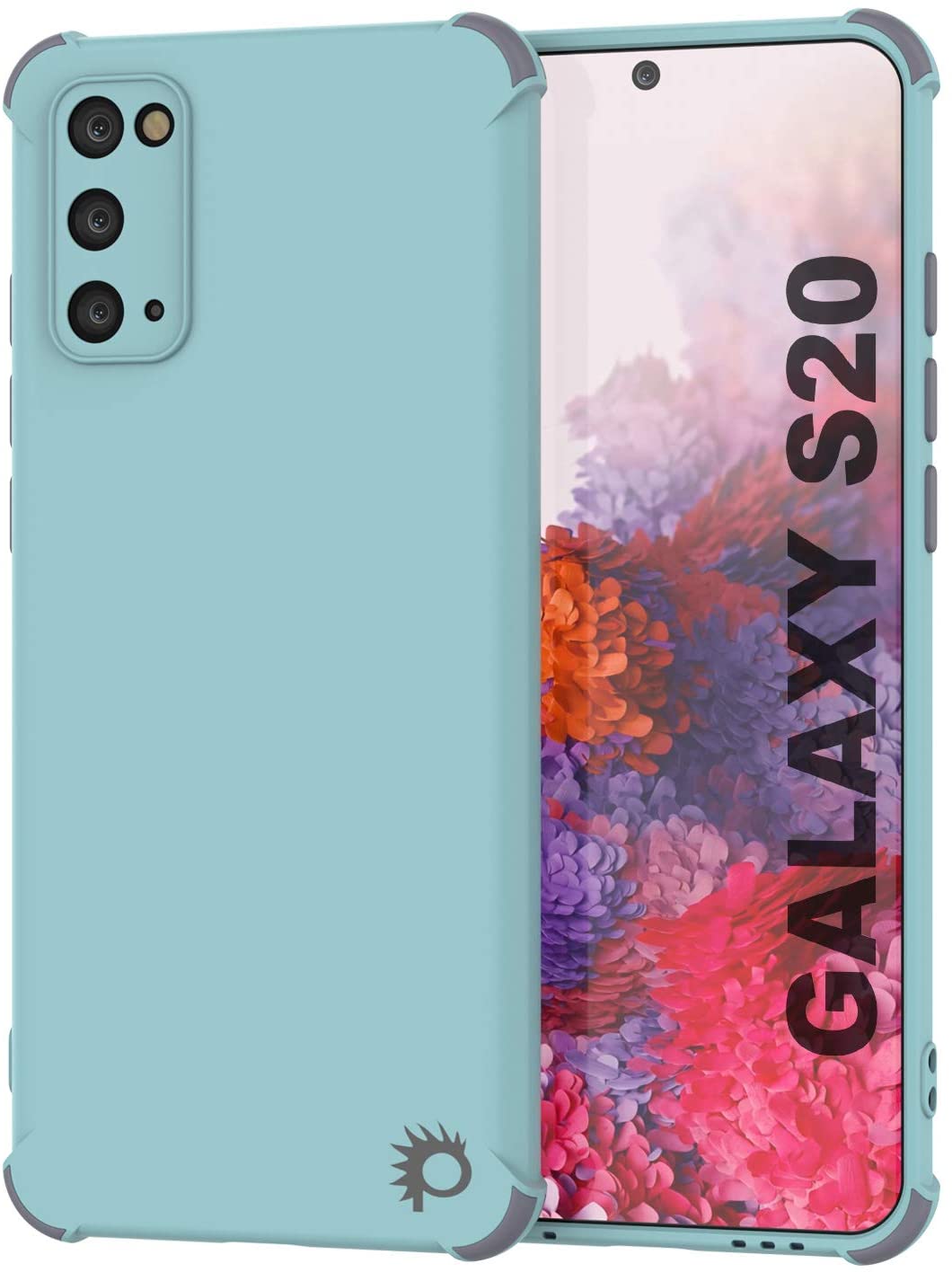 Capa Protetora e Leve em TPU Punkcase [Série Sunshine] para Galaxy S20 [Azul-petróleo]