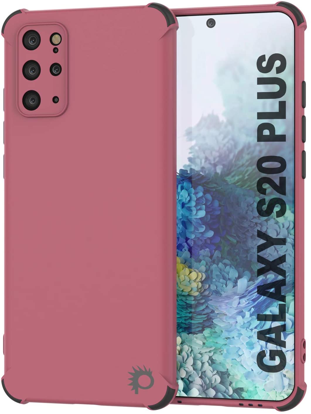 Capa protetora e leve Punkcase TPU [Série Sunshine] para Galaxy S20+ Plus [Rosa]
