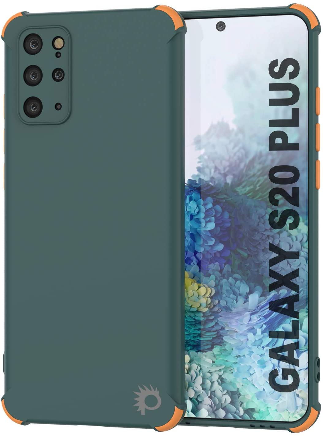 Capa protetora e leve em TPU Punkcase [Série Sunshine] para Galaxy S20+ Plus [Verde Escuro]