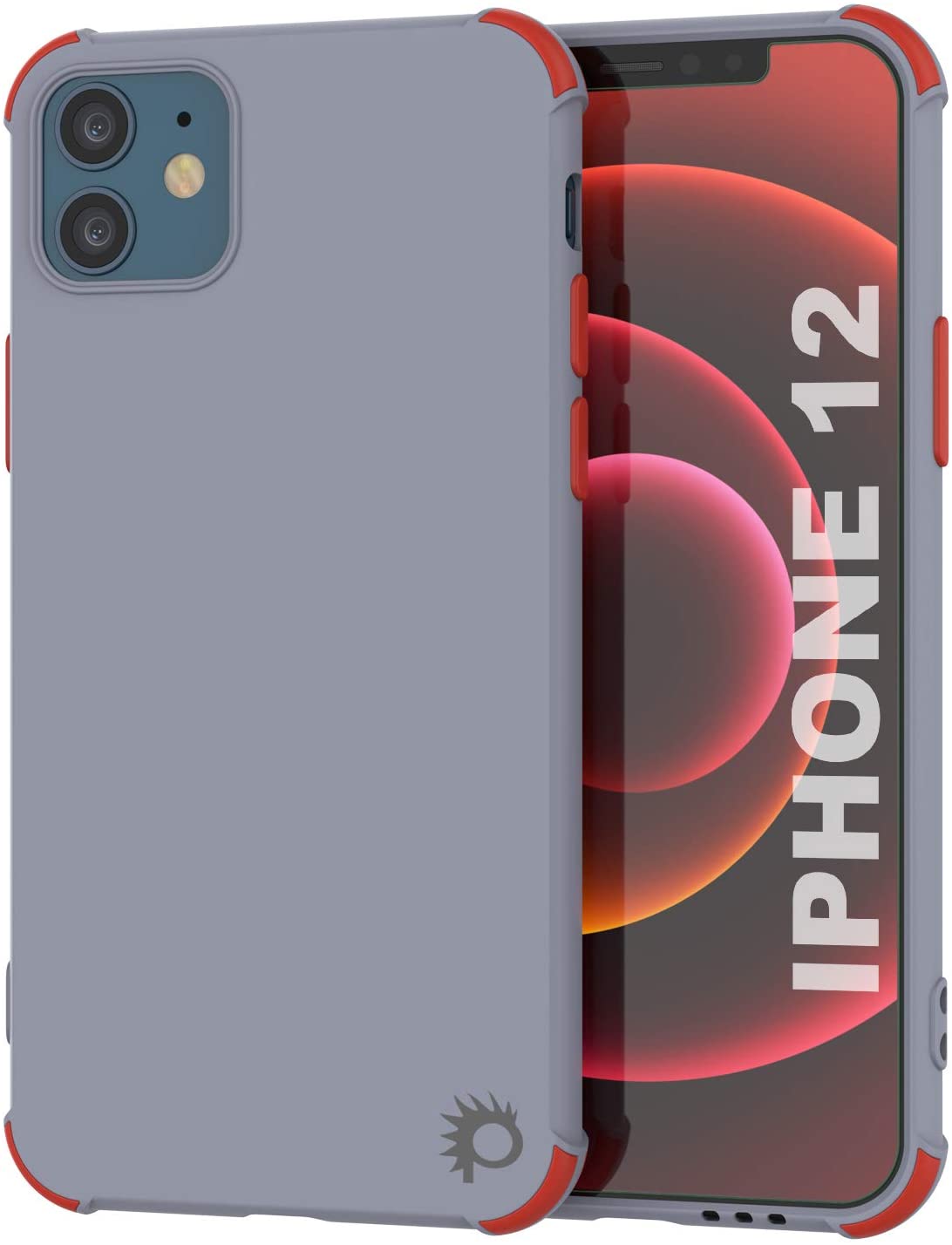 Capa Protetora e Leve de TPU Punkcase [Série Sunshine] para iPhone 12 [Cinza]