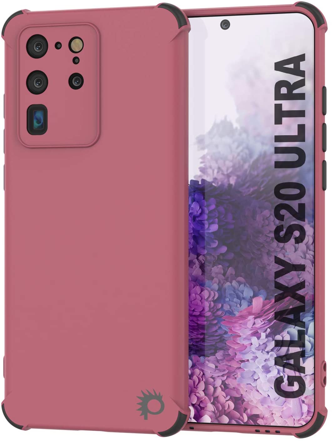 Capa TPU protetora e leve Punkcase [Série Sunshine] para Galaxy S20 Ultra [Rose]