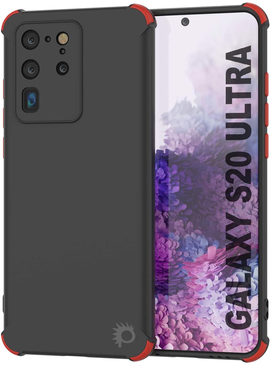 Capa Protetora e Leve de TPU Punkcase [Série Sunshine] para Galaxy S20 Ultra [Preto]