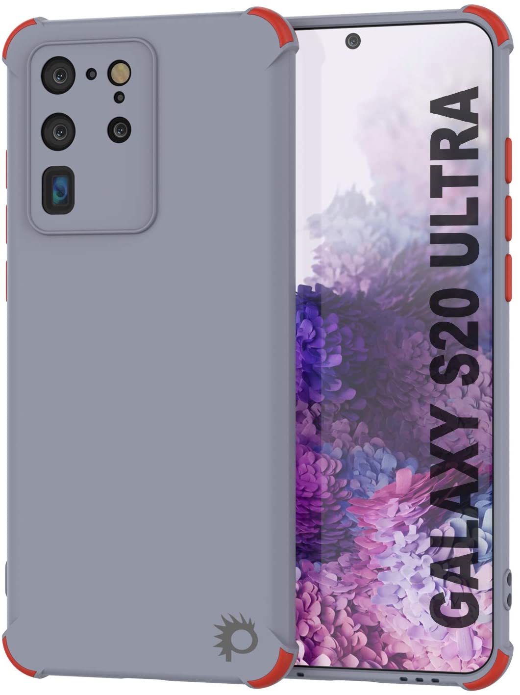 Capa protetora e leve de TPU da Punkcase [Série Sunshine] para Galaxy S20 Ultra [Cinza]