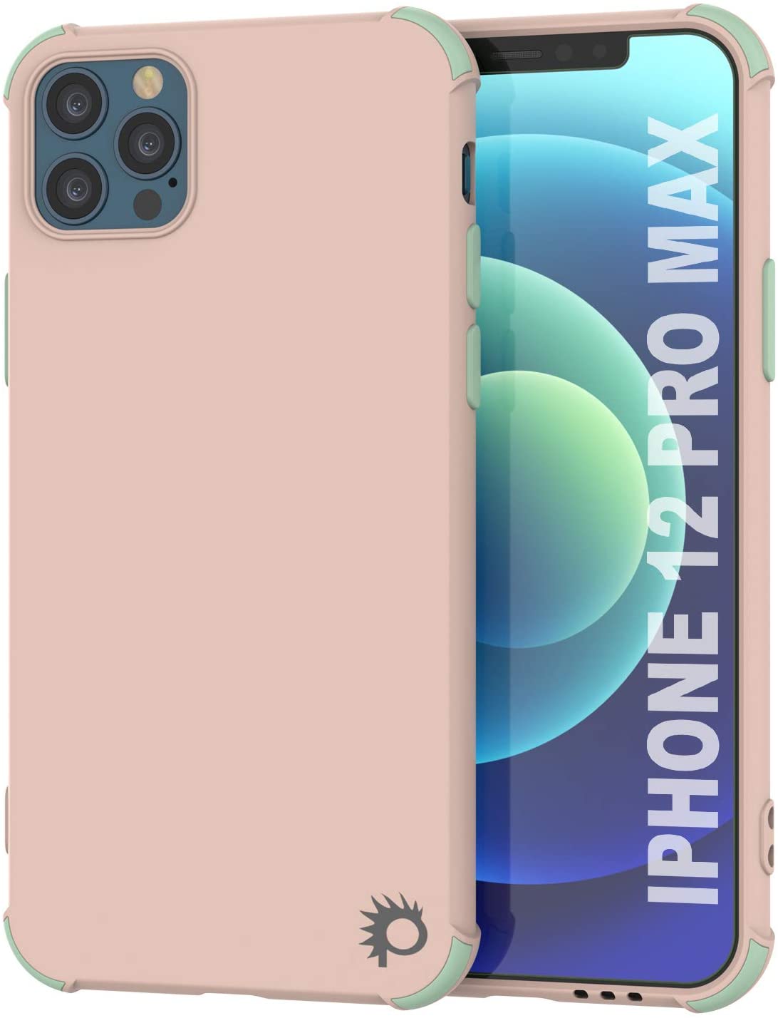 Capa protetora e leve de TPU Punkcase [Série Sunshine] para iPhone 12 Pro Max [Rosa]