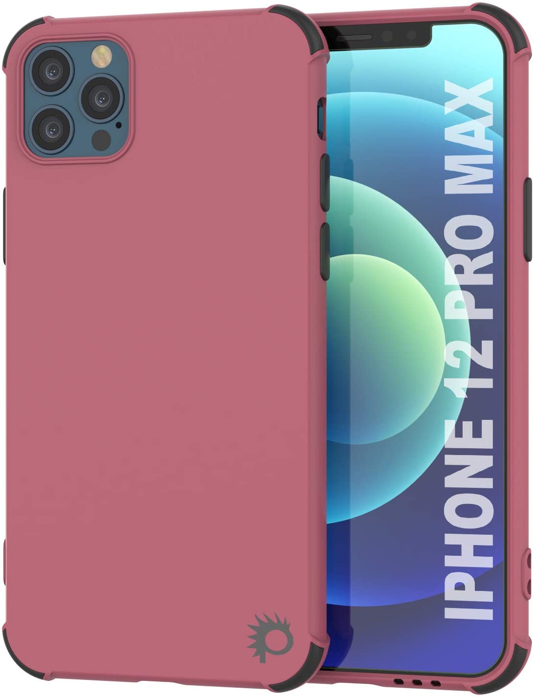 Capa protetora e leve de TPU Punkcase [Série Sunshine] para iPhone 12 Pro Max [Rose]