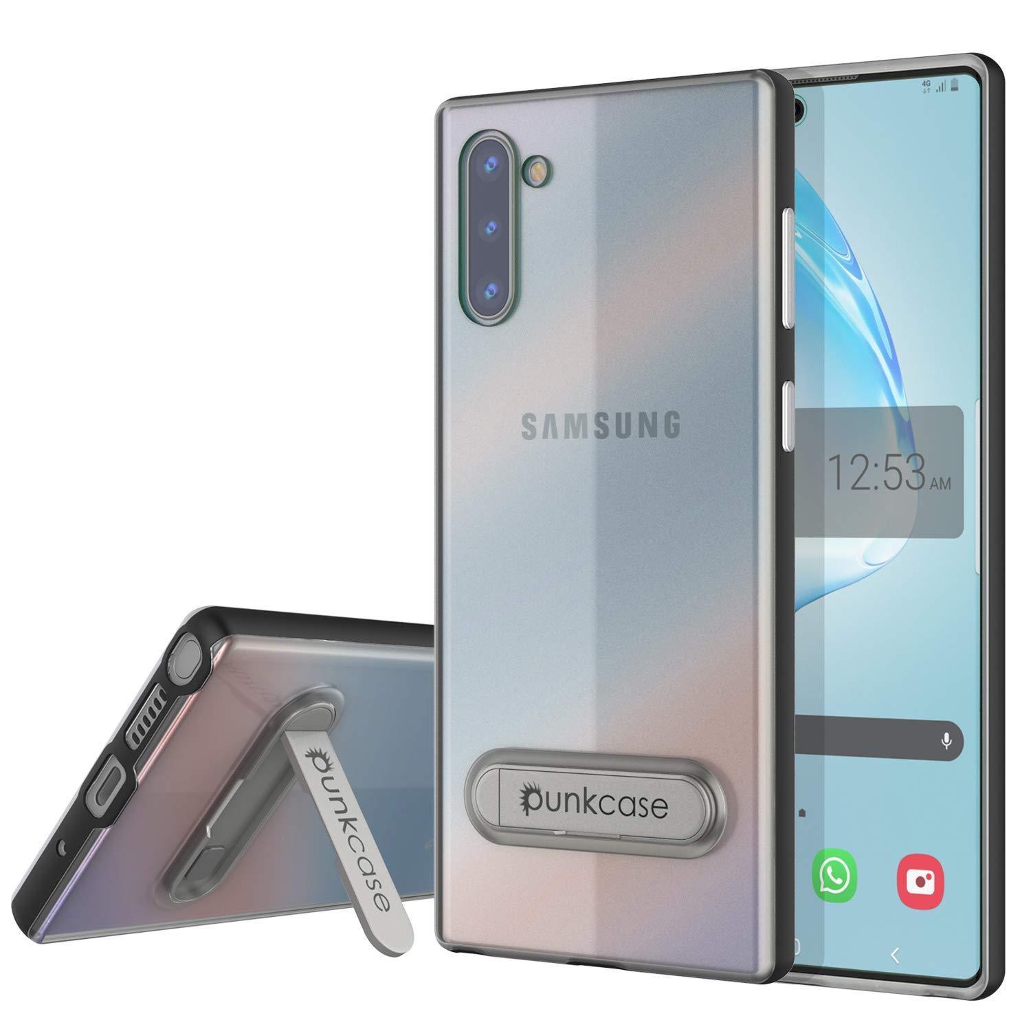 Capa de Armadura Galaxy Note 10 Lucid 3.0 PunkCase com Suporte Integrado e Protetor de Tela [Preto]