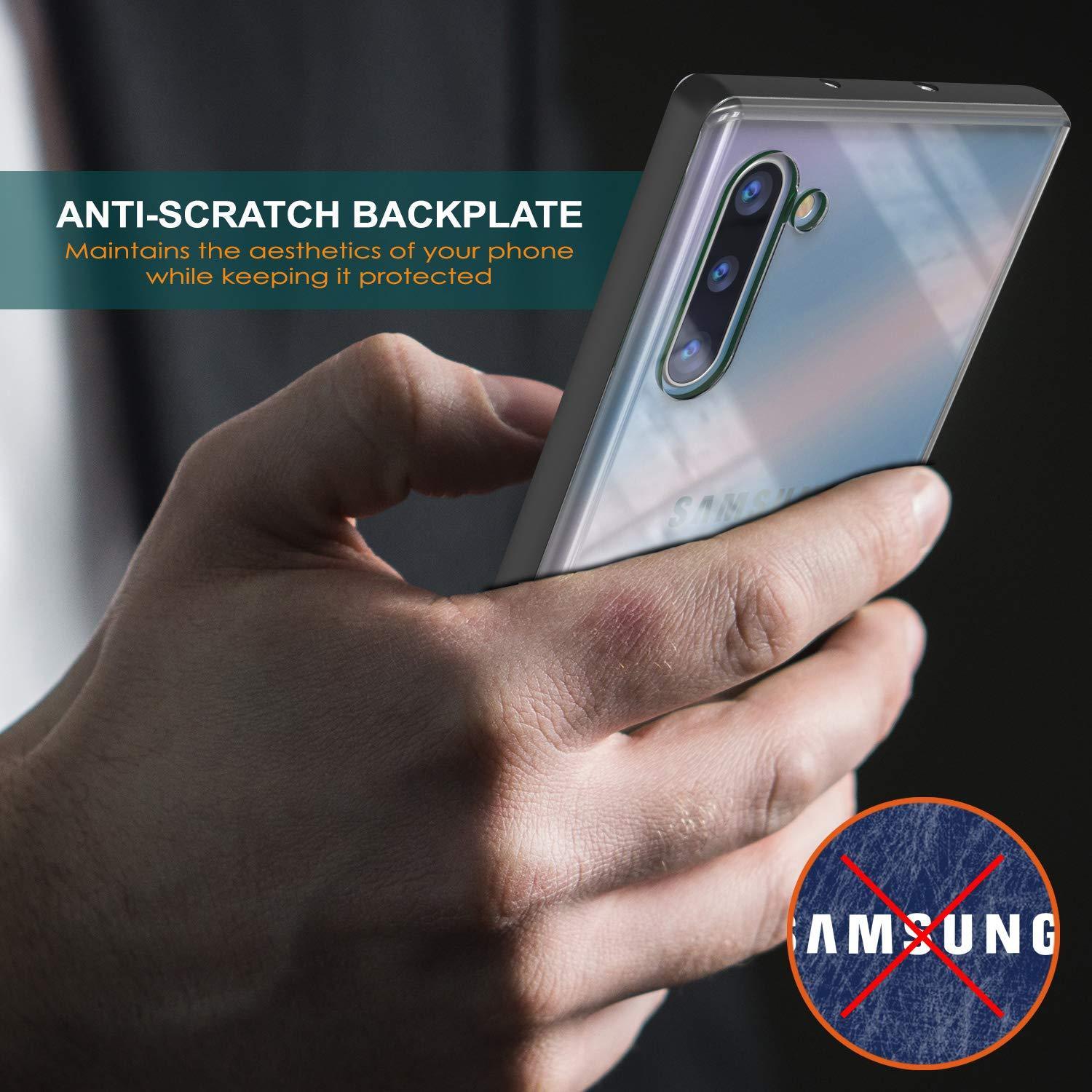 Capa de Armadura Galaxy Note 10 Lucid 3.0 PunkCase com Suporte Integrado e Protetor de Tela [Preto]
