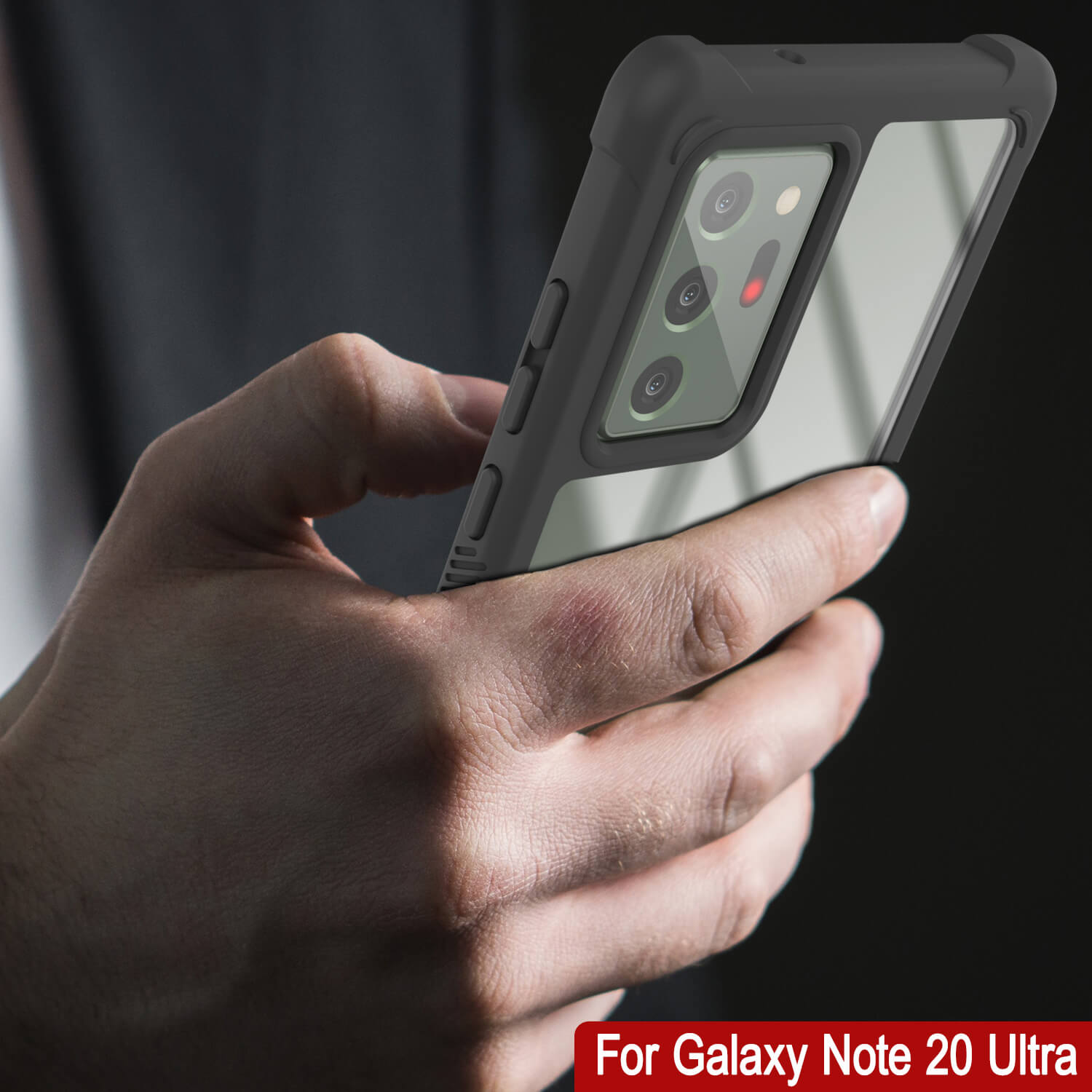 Capa Galaxy Note 20 Ultra Punkcase, [Série Espartana] Verde Claro Resistente Robusta com Protetor de Tela Embutido
