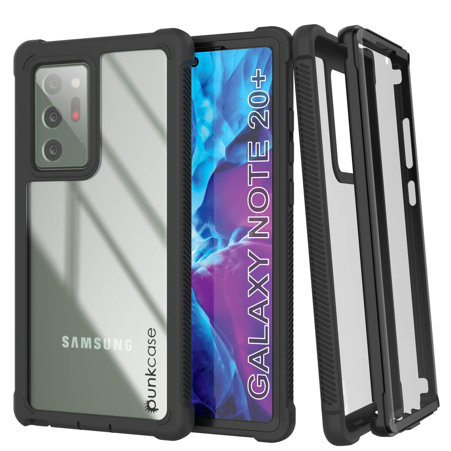Capa Punkcase Galaxy Note 20 Ultra, Série Spartan, Capa Resistente Clara com Protetor de Tela Integrado.