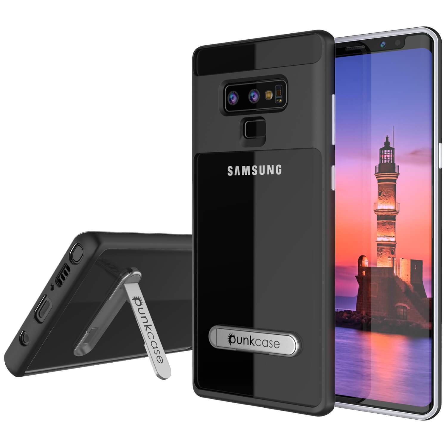 Capa de Armadura PunkCase Lucid 3.0 Galaxy Note 9 com Suporte Integrado e Protetor de Tela [Preto]