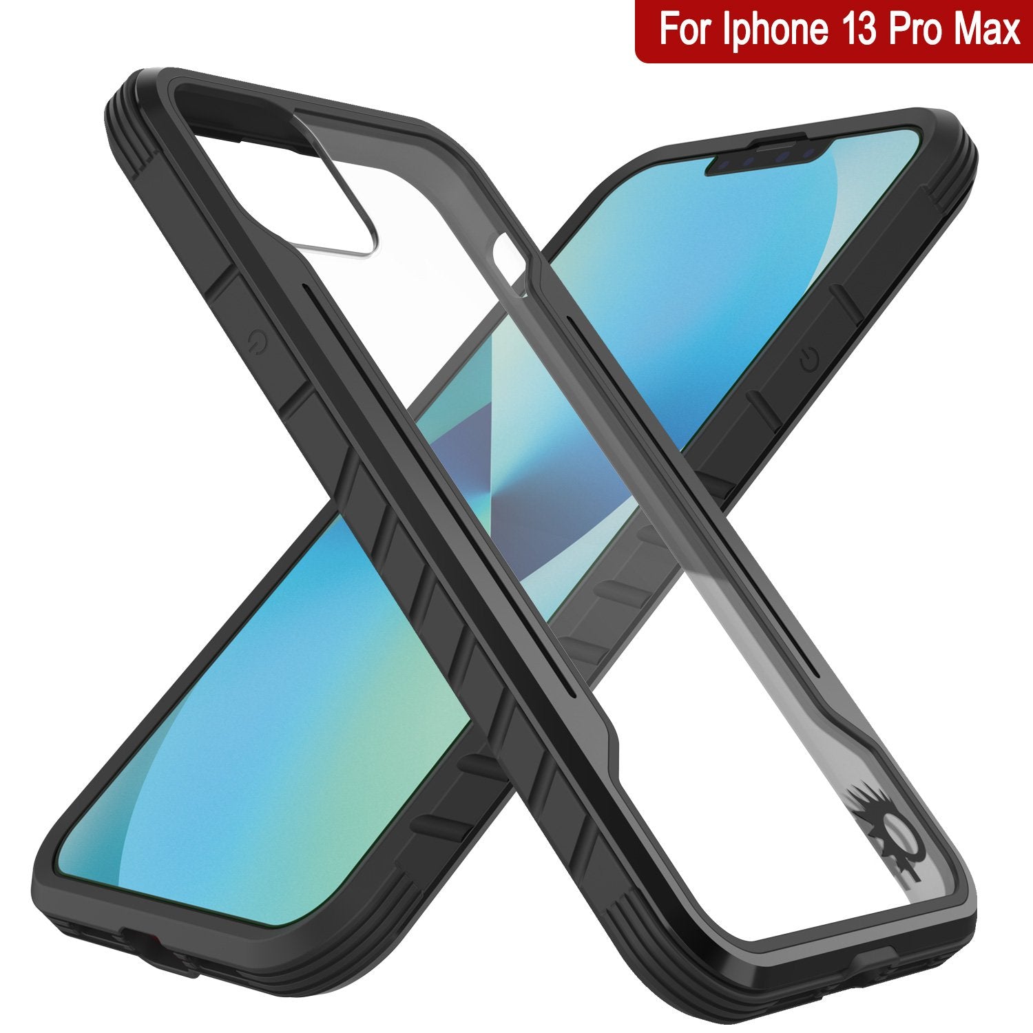 Capa Protetora Punkcase iPhone 14 Pro Max Ravenger MAG Defense de Grau Militar com Camada Multifuncional [Preto]