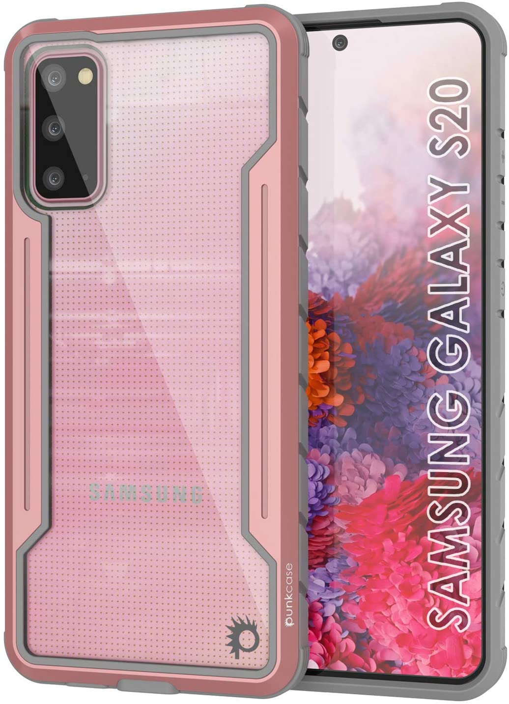 Capa Protetora Punkcase S20 Ravenger Military Grade Multilayer [Rose-Gold]