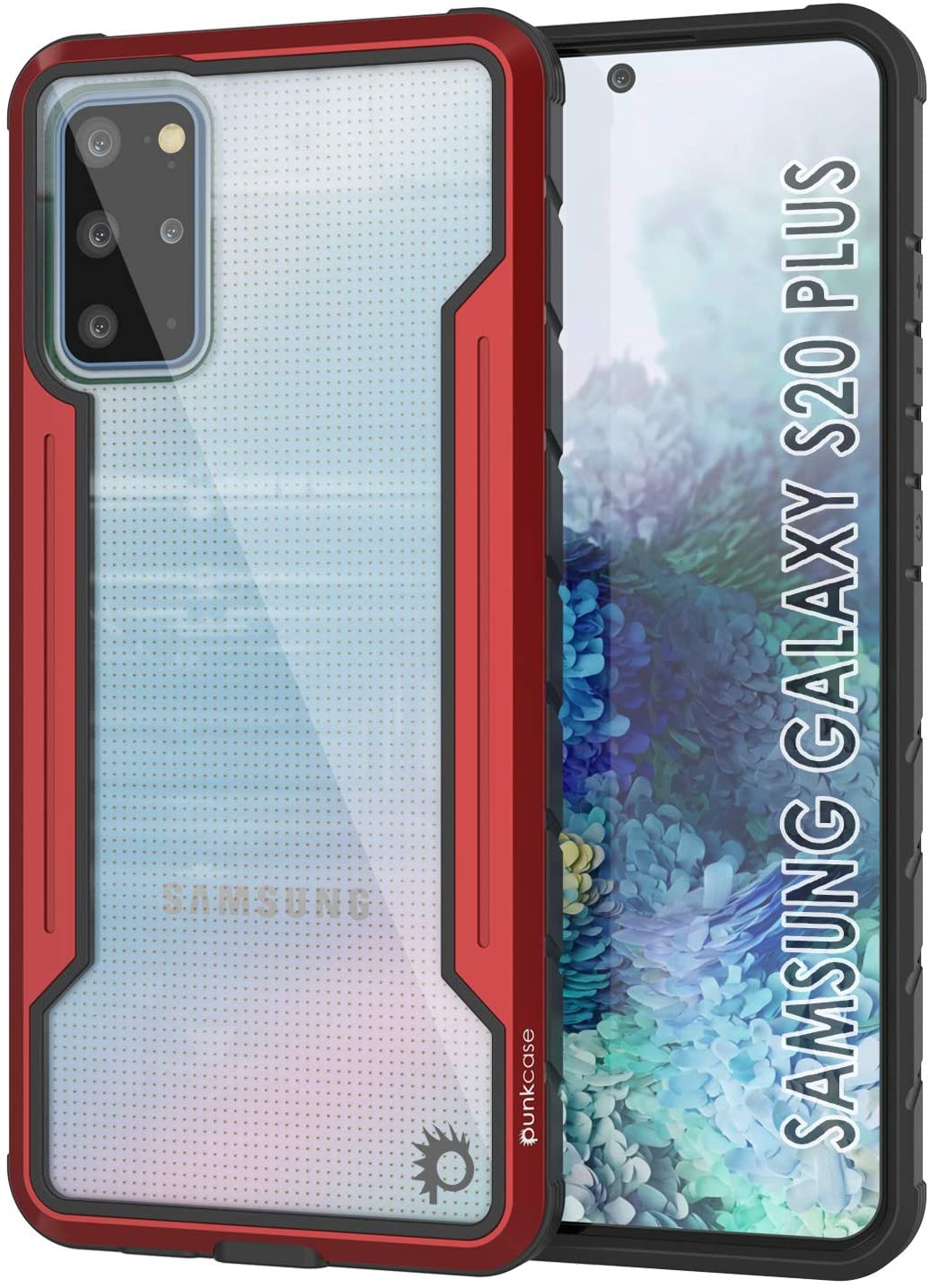 Capa protetora Punkcase S20+ Plus Ravenger Military Grade Multilayer [Vermelho]