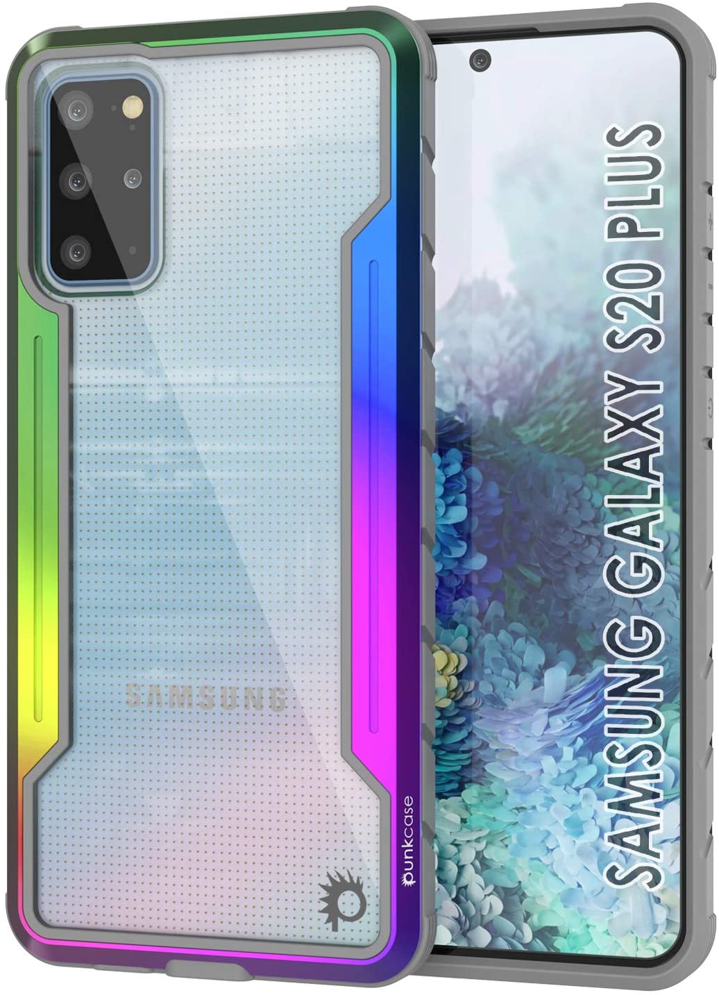 Capa protetora Punkcase S20+ Plus Ravenger de Grau Militar de Múltiplas Camadas [Arco-Íris]