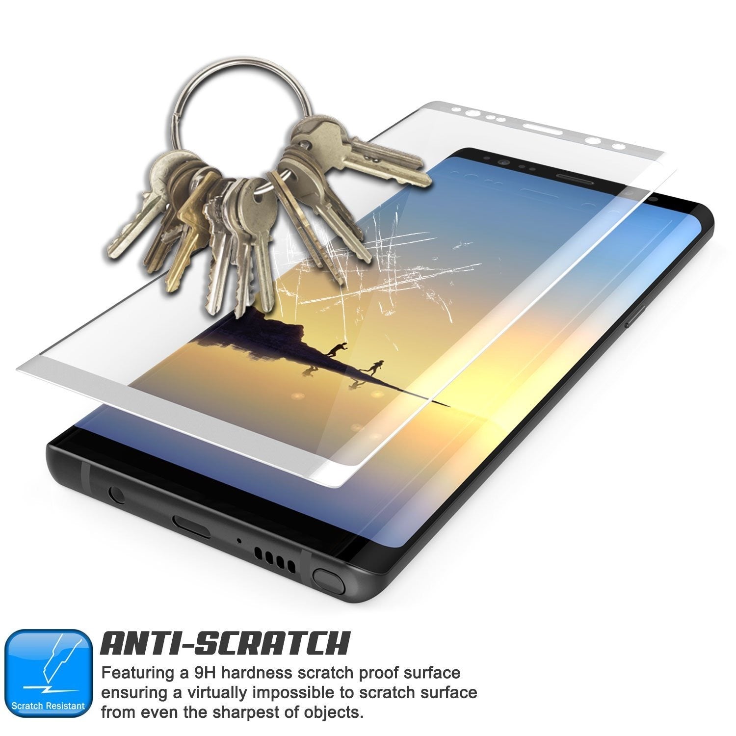 Galaxy Note 10+ Plus Black Punkcase Glass SHIELD Protetor de Tela de Vidro Temperado 0,33mm de Espessura 9H Glass